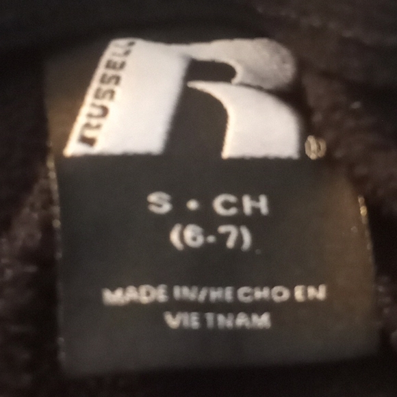 𝅺RUSSELL Athletic Pants  Size 6-7 - Picture 3 of 4